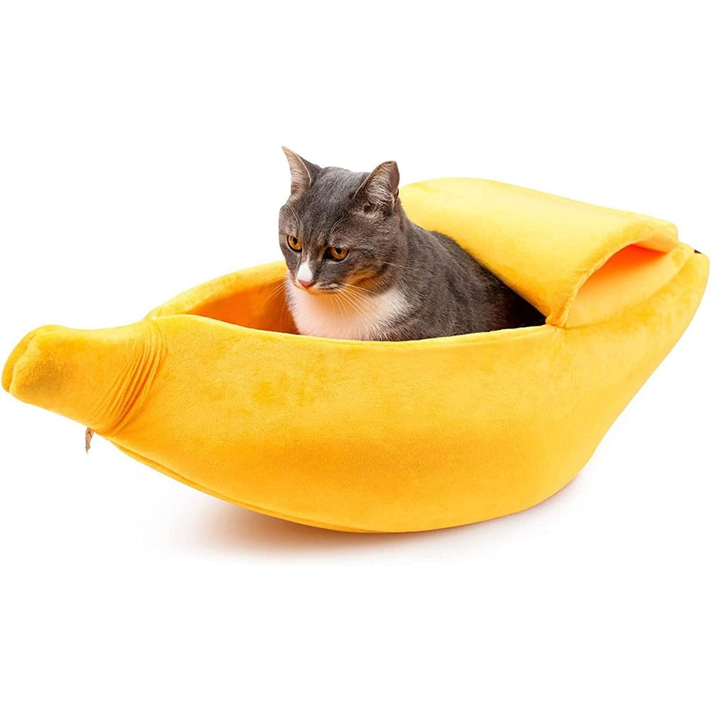 Cat Banana Bed